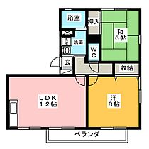 ハイカムールＳＴ  ｜ 愛知県長久手市作田１丁目（賃貸アパート2LDK・1階・58.00㎡） その2