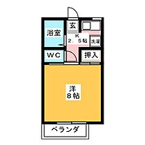 アールズUN  ｜ 愛知県長久手市岩作東中（賃貸アパート1K・2階・23.50㎡） その2