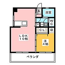 大島ビル  ｜ 愛知県名古屋市天白区八事石坂（賃貸マンション1LDK・3階・34.00㎡） その2