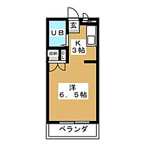 パールハイツII  ｜ 愛知県名古屋市天白区中砂町（賃貸マンション1R・3階・19.85㎡） その2