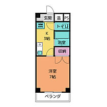 アートハウスＫ  ｜ 愛知県名古屋市天白区御幸山（賃貸マンション1K・2階・23.50㎡） その2