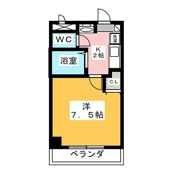 ル・トア・ヴェール植田 ｜愛知県名古屋市天白区植田西２丁目(賃貸マンション1K・2階・23.00㎡)の写真 その2