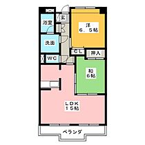 ディアコート村瀬  ｜ 愛知県名古屋市天白区植田西２丁目（賃貸マンション2LDK・2階・61.35㎡） その2