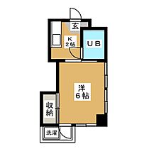 天野ビル  ｜ 愛知県名古屋市天白区大坪２丁目（賃貸マンション1R・3階・18.15㎡） その2