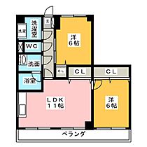 第3籠原ビル  ｜ 愛知県名古屋市昭和区広路町字北石坂（賃貸マンション2LDK・4階・58.30㎡） その2