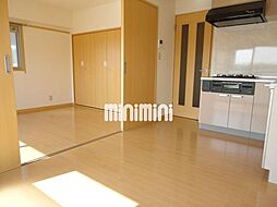 岡部ビル 4階2DKのリビング/ダイニング