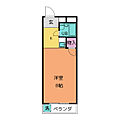 ヴィラ.シャルダン3階2.5万円