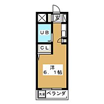 ジョイフル塩釜口II  ｜ 愛知県名古屋市天白区大坪２丁目（賃貸マンション1R・3階・17.64㎡） その2