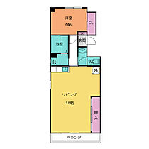 牧の原ビル  ｜ 愛知県名古屋市名東区牧の原２丁目（賃貸マンション1LDK・4階・58.04㎡） その2