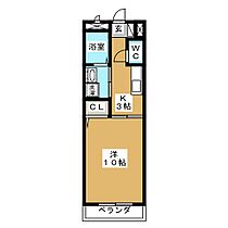 メルベーユ  ｜ 愛知県名古屋市天白区元八事４丁目（賃貸マンション1K・2階・30.19㎡） その2