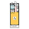 グランデ島田橋2階2.5万円