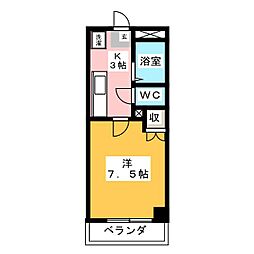 間取図画像 1K