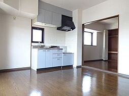 ネオコート塩釜 3階1LDKのリビング/ダイニング