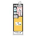 ロイヤル植田2階3.9万円