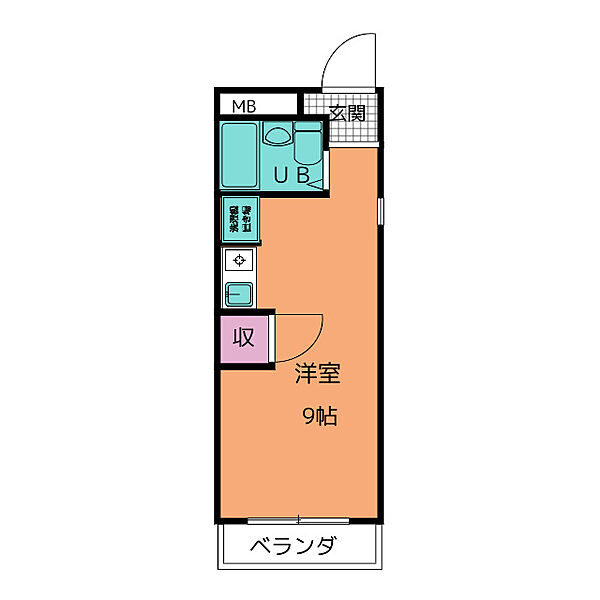 平針ハウス ｜愛知県名古屋市天白区平針２丁目(賃貸マンション1R・2階・22.14㎡)の写真 その2