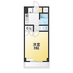 シェ・モア平針 1Kの間取図画像