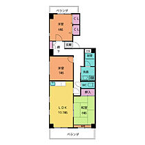 サウス中平  ｜ 愛知県名古屋市天白区中平１丁目（賃貸マンション3LDK・6階・73.32㎡） その2