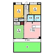 ライオンズマンション原第3  ｜ 愛知県名古屋市天白区原４丁目（賃貸マンション3LDK・1階・70.76㎡） その2