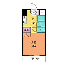 福安ビル  ｜ 愛知県日進市浅田町東前田（賃貸マンション1K・5階・23.89㎡） その2