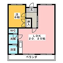 ワイズビル  ｜ 愛知県名古屋市天白区植田３丁目（賃貸マンション1LDK・4階・58.30㎡） その2