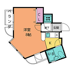 間取図画像 ワンルーム