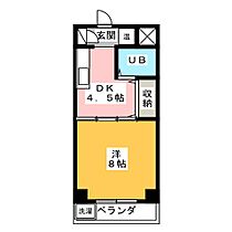 アーク・Ｕ  ｜ 愛知県名古屋市天白区元植田１丁目（賃貸マンション1DK・1階・27.70㎡） その2