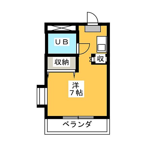 グレイス桜 ｜愛知県名古屋市天白区植田本町２丁目(賃貸マンション1R・3階・19.80㎡)の写真 その2