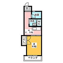 マンション植田  ｜ 愛知県名古屋市天白区植田南２丁目（賃貸マンション1K・5階・27.09㎡） その2