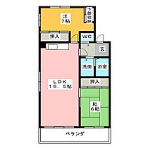 ヒルズシンフォニー  ｜ 愛知県名古屋市天白区元植田１丁目（賃貸マンション2LDK・2階・63.00㎡） その2