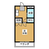 ドミール雅  ｜ 愛知県名古屋市天白区元植田１丁目（賃貸マンション1K・2階・23.00㎡） その2