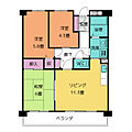 ライオンズマンション植田ヒルズイーストタワー10階7.9万円