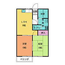 グリーンヒルズムロガ  ｜ 愛知県名古屋市天白区植田東２丁目（賃貸アパート2LDK・2階・44.57㎡） その2