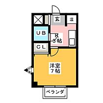 コーポソレイユ  ｜ 愛知県名古屋市天白区元植田３丁目（賃貸マンション1K・2階・19.87㎡） その2