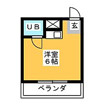 ヴァンベール原  ｜ 愛知県名古屋市天白区原２丁目（賃貸マンション1R・4階・16.63㎡） その2