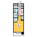 パルティール植田5階5.1万円