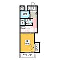 マンション植田2階4.2万円