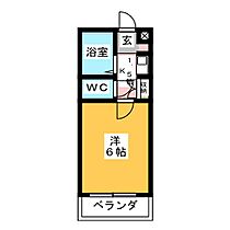 プレジデント平和  ｜ 愛知県一宮市平和３丁目（賃貸マンション1K・4階・18.80㎡） その2