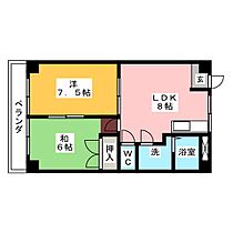 尾関マンション  ｜ 愛知県一宮市浅井町尾関字上り戸（賃貸マンション2LDK・2階・42.50㎡） その2