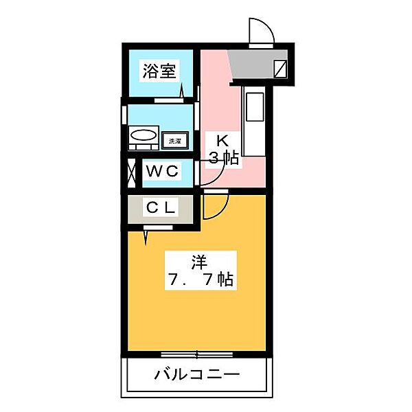 Hebel　Vento ｜愛知県一宮市野口１丁目(賃貸マンション1K・1階・29.72㎡)の写真 その2