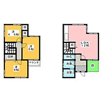 コミュニティタウン五城　C棟  ｜ 愛知県一宮市西五城字中切（賃貸テラスハウス3LDK・1階・72.67㎡） その2