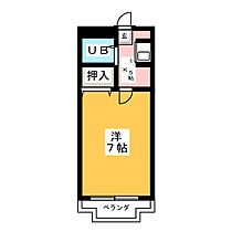 プレジデント八幡  ｜ 愛知県一宮市八幡２丁目（賃貸マンション1R・5階・18.60㎡） その2