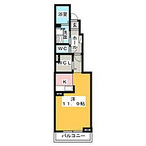 メゾンプラシード  ｜ 愛知県一宮市木曽川町門間字東島海（賃貸アパート1K・1階・32.94㎡） その2