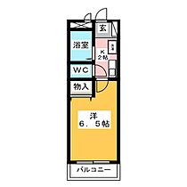 Casa felice  ｜ 愛知県一宮市末広１丁目（賃貸マンション1K・3階・22.05㎡） その2