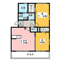 オルテンシア  ｜ 愛知県一宮市今伊勢町本神戸字東出（賃貸アパート2LDK・1階・60.88㎡） その2