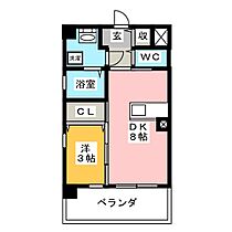 ラ・コート神山  ｜ 愛知県一宮市神山１丁目（賃貸マンション1DK・4階・29.70㎡） その2