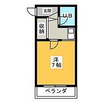 リアナ一宮アパートメント  ｜ 愛知県一宮市神山３丁目（賃貸マンション1K・2階・17.49㎡） その2