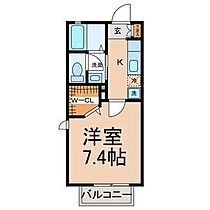 Casa　Sereno B203 ｜ 愛知県一宮市木曽川町黒田一ノ通り21-1（賃貸アパート1K・2階・26.46㎡） その2