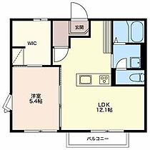 ベルメゾン  ｜ 愛知県一宮市開明字杁東郭（賃貸アパート1LDK・2階・42.42㎡） その2