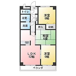 セントレア今伊勢 3LDKの間取図画像
