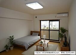 アーバンシティ橋目 2階1Kのリビング/ダイニング